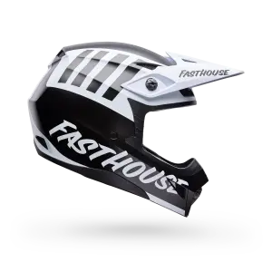 BELL MX-10 MIPS FASTHOUSE ECE Youth Black/White