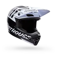 BELL MX-10 MIPS FASTHOUSE ECE Youth Black/White
