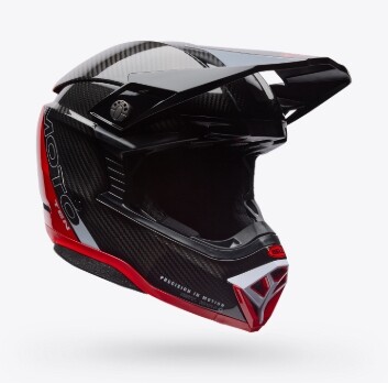 BELL MOTO-10 SPHERICAL STRIKE ECE red