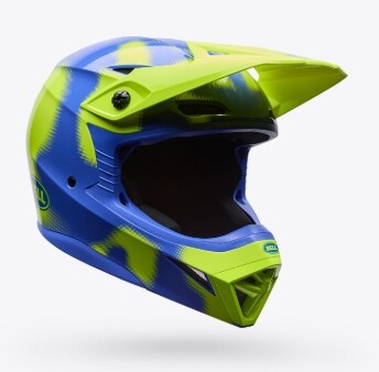 BELL MX-10 MIPS CAMO ECE Flo Yellow