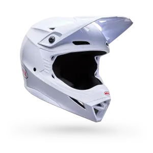 BELL MX-10 MIPS SOLID ECE YOUTH - White