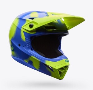 BELL MX-10 MIPS CAMO ECE YOUTH Flo Yellow