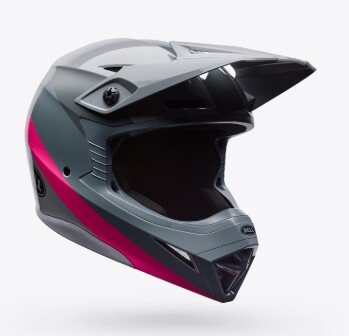 BELL MX-10 MIPS AVIATOR ECE YOUTH Grey/Pink