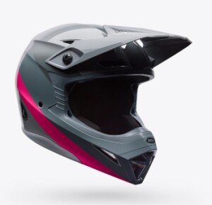 BELL MX-10 MIPS AVIATOR ECE YOUTH Grey/Pink