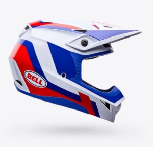 BELL MX-10 MIPS DYNO ECE  YOUTH Red / White