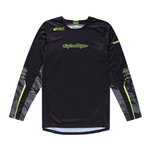 TROY LEE DESIGNS Scout GP Pro Slab Trikot – Schwarz