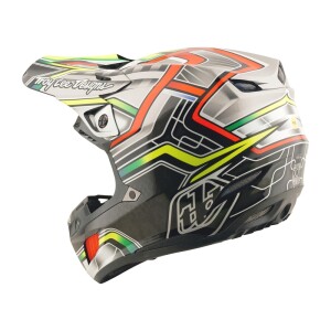TROY LEE DESIGNS SE5 Composite Lowrider Helm – Grau