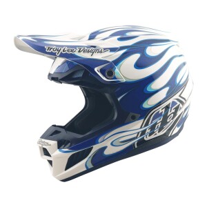 TROY LEE DESIGNS SE5 Composite Torched Helm – Blau