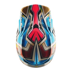 TROY LEE DESIGNS SE5 Carbon Lowrider Helm – Grau/Bunt