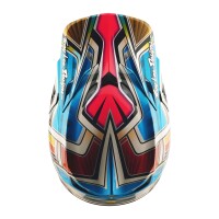 TROY LEE DESIGNS SE5 Carbon Lowrider Helm – Grau/Bunt