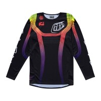 TROY LEE DESIGNS SE PRO Stripes Jugend-Trikot – Schwarz/Bunt