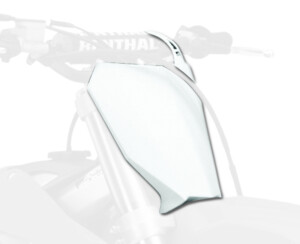 Startnummerntafel Vorne CRF450/17-20 250/18-21 Weiß