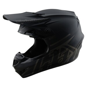 TROY LEE DESIGNS GP Mono Helm – Schwarz