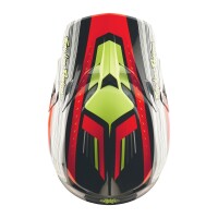 TROY LEE DESIGNS SE5 Composite Stripes Helm – Schwarz/Infra Red
