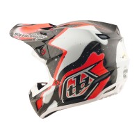 TROY LEE DESIGNS SE5 Carbon Membran Helm – Schwarz/Rot