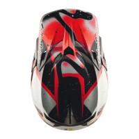 TROY LEE DESIGNS SE5 Carbon Membran Helm – Schwarz/Rot