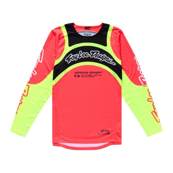 TROY LEE DESIGNS GP Pro Swerve Trikot – Infra Red/Gelb