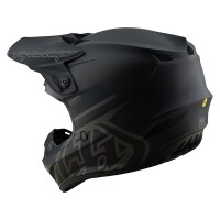 TROY LEE DESIGNS GP Pro Mono Jugend-Helm – Schwarz