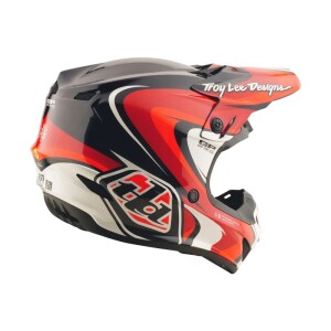 TROY LEE DESIGNS GP Pro Crossover Jugend-Helm – Schwarz/Rot