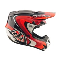 TROY LEE DESIGNS GP Pro Crossover Jugend-Helm – Schwarz/Rot