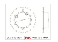 RK Kettenrad "4454" 520 Teilung Kawasaki KXF Stahl