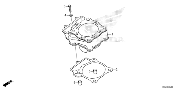 E-5 Zylinder CRF 250 Bj 2026