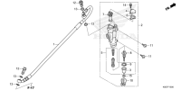 F-15 Rear Brake Master Cylinder CRF 250 Bj 2026