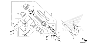 F-27 Abgas-Schalldämpfer CRF 250 Bj 2026