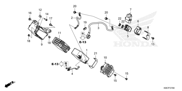 F-37 Batterie CRF 250 Bj 2026