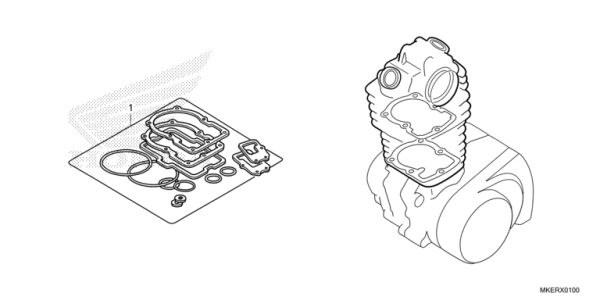 EOP-1 Dichtung Satz A CRF 450 Bj 2026