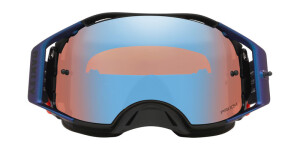 OAKLEY Airbrake MX Brille - Grey Strike Prizm MX Sapphire Iridium Glas