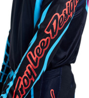 TROY LEE DESIGNS GP Pro Trikot - Framework Schwarz/Cyan
