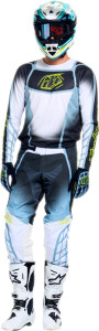 TROY LEE DESIGNS GP Pro Trikot - Framework Carbon/Grau