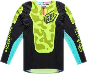TROY LEE DESIGNS SE Pro Trikot - Myth Schwarz/Flo Yellow