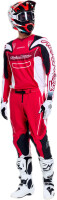 TROY LEE DESIGNS SE Pro Hose Youth - Salvo Rot/Weiß