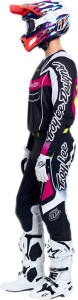 TROY LEE DESIGNS SE Pro Hose Youth - Salvo Schwarz/Weiß