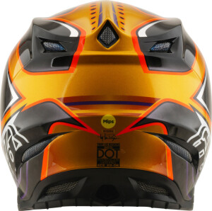 TROY LEE DESIGNS SE5 Carbon Mips Helm - Crest Gold