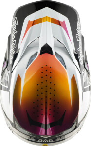 TROY LEE DESIGNS SE5 Composite Mips Helm - Lined Up Schwarz