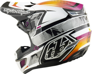 TROY LEE DESIGNS SE5 Composite Mips Helm - Lined Up Schwarz