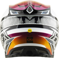 TROY LEE DESIGNS SE5 Composite Mips Helm - Lined Up Schwarz