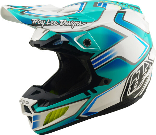 TROY LEE DESIGNS SE5 Composite Mips Helm - Crest Real Teal