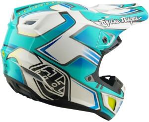 TROY LEE DESIGNS SE5 Composite Mips Helm - Crest Real Teal
