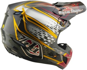 TROY LEE DESIGNS SE5 Composite Mips Helm - Wings Schwarz