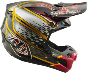 TROY LEE DESIGNS SE5 Composite Mips Helm - Wings Schwarz