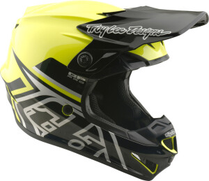 TROY LEE DESIGNS GP Pro Mips Kinderhelm - Mono Flo Gelb