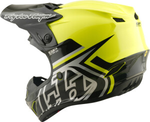 TROY LEE DESIGNS GP Pro Mips Kinderhelm - Mono Flo Gelb