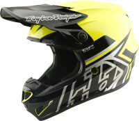 TROY LEE DESIGNS GP Pro Mips Kinderhelm - Mono Flo Gelb