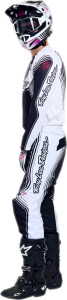 TROY LEE DESIGNS GP Pro Hose - Streamline Schwarz/Weiß