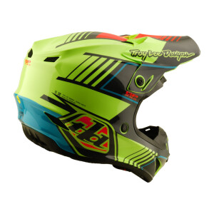 TROY LEE DESIGNS GP Pro Mips Kinderhelm - Segment Grau