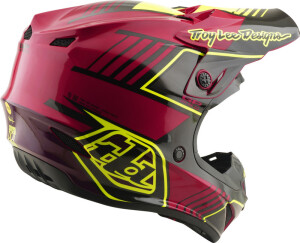 TROY LEE DESIGNS GP Pro Mips Kinderhelm - Segment Fuchsia